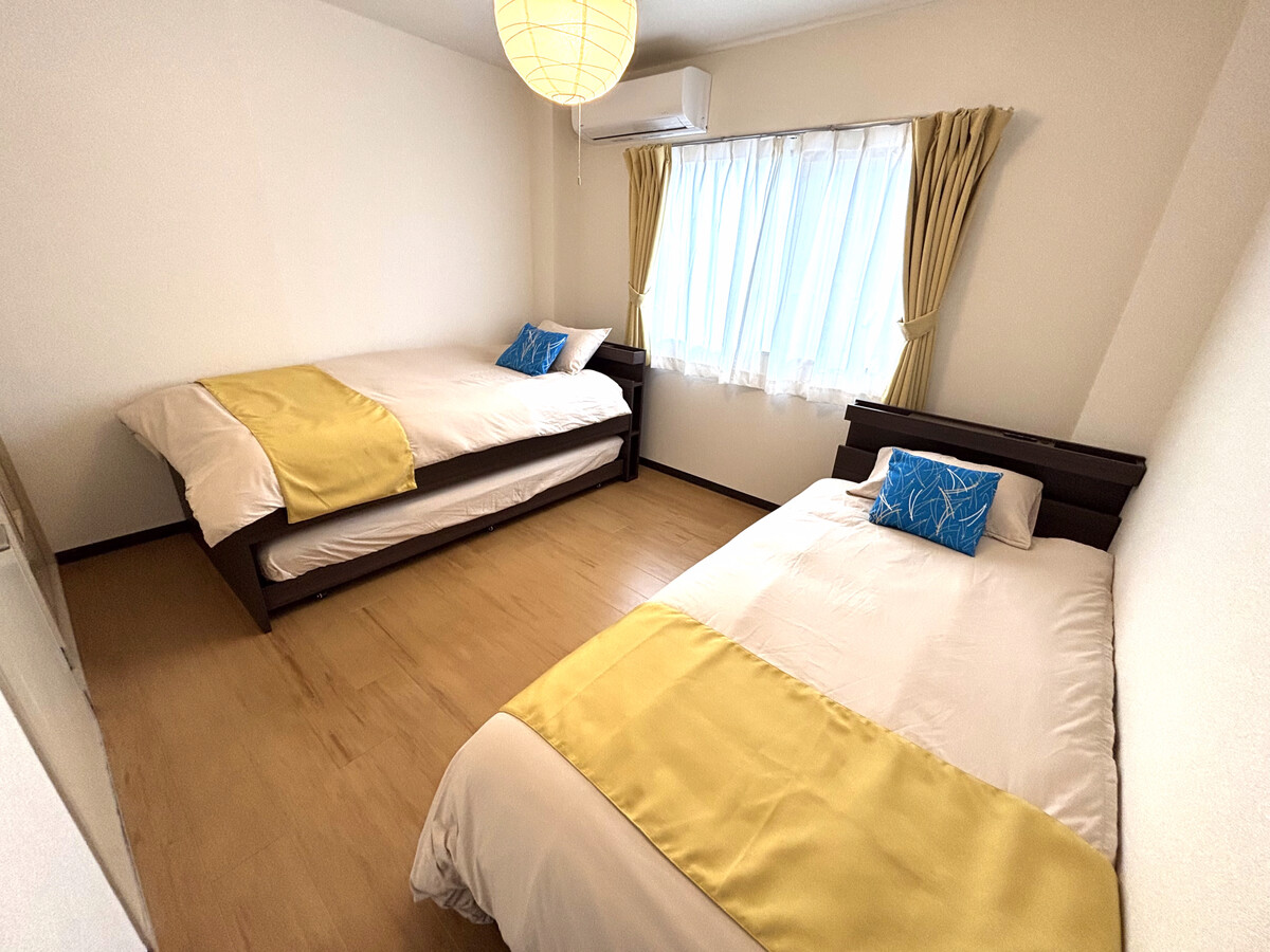 寝室2 トランドルベット収納時 / Bedroom 2 trundle stored